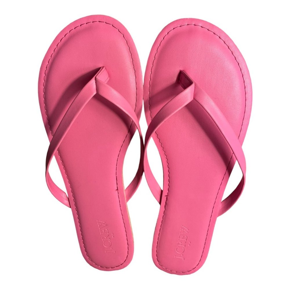 J. Crew Easy Summer Flip Flop Sweet Pink